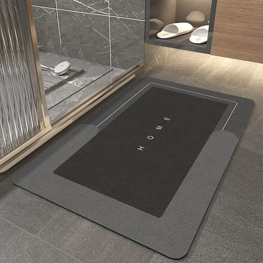 YeahBoom Tapis De Sol Super Absorbant,60 x 90 cm Antidérapant , En Mousse À Mémoire,Tapis À Séchage Rapide, Doux,pour Salle de Bains